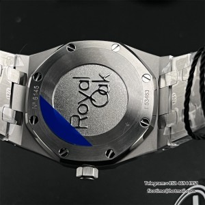 ZF Swiss Quartz AP Royal Oak 33mm 67651 Black Dial SS Bracelet - Image 8