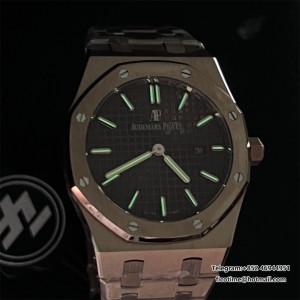 ZF Swiss Quartz AP Royal Oak 33mm 67651 RG Brown Dial RG Bracelet - Image 9
