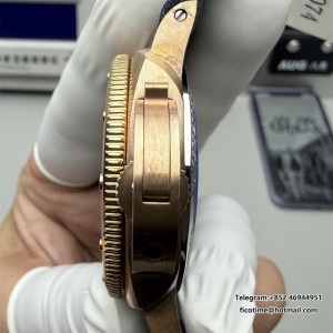 VSF P9000 PAM1074 42mm Submersible Bronze Blue Dial Blue Leather Strap - Image 9