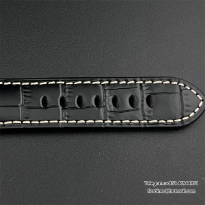 VSF P9000 PAM1312 44mm Luminor Black Dial Black Leather Strap - Image 3