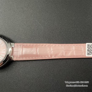 AF NH05A Ballon Bleu De Cartier 33mm Pink Dial Pink Leather Strap - Image 3