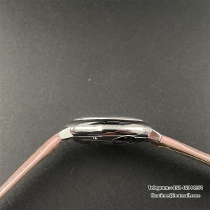 AF NH05A Ballon Bleu De Cartier 33mm Pink Dial Pink Leather Strap - Image 8