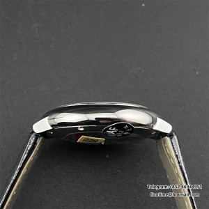 AF NH05A Ballon Bleu De Cartier 33mm White Dial Black Leather Strap - Image 5