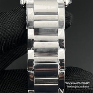 K11F Swiss Quartz Tank Must Medium 25.5mm White Dial SS Bracelet - Image 6
