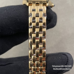 BVF Swiss Quartz PANTHERE 22mm YG White Dial YG Bracelet - Image 6