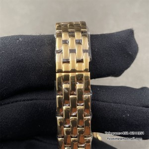BVF Swiss Quartz PANTHERE 22mm YG White Dial YG Bracelet - Image 7