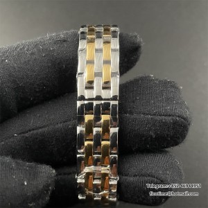 BVF Swiss Quartz PANTHERE 22mm YG/SS White Dial YG/SS Bracelet - Image 7
