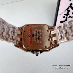 BVF Swiss Quartz PANTHeRE 22mm RG White Dial RG Bracelet - Image 7