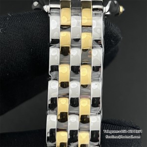 BVF Swiss Quartz PANTHERE 27mm YG/SS White Dial YG/SS Bracelet - Image 6