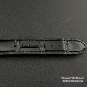 F1F Swiss Quartz Santos Dumont 38*27.5mm White Dial Black Leather Strap - Image 6