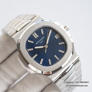 PPF A324SC Nautilus 5711 40th Annyversery 40mm Blue Dial SS Bracelet - Image 7