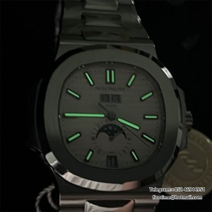 PPF A324SC Nautilus 5726 40mm White Dial SS Bracelet - Image 9