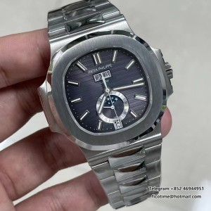PPF A324SC Nautilus 5726 40mm Grey Dial SS Bracelet - Image 4
