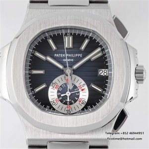 PPF A28-520 Nautilus 5980 40.5mm Blue Dial SS Bracelet - Image 4