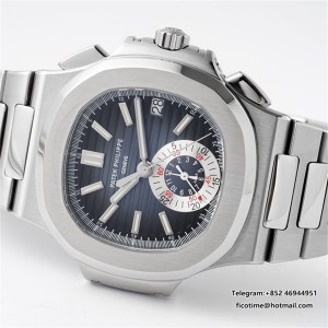 PPF A28-520 Nautilus 5980 40.5mm Blue Dial SS Bracelet - Image 6