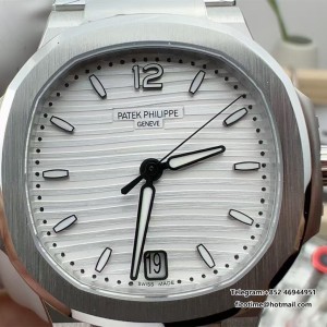 3KF A324SC Nautilus 7118 35.2mm White Dial SS Bracelet - Image 9
