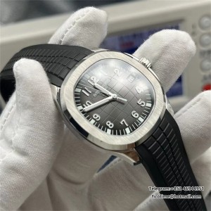 3KF A330SC Aquanaut 5167 40mm Black Dial Black Rubber Strap - Image 3