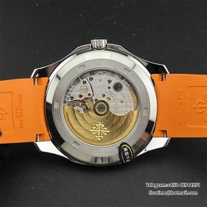 3KF A330SC Aquanaut 5167 40mm Black Dial Orange Rubber Strap - Image 6