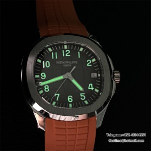 3KF A330SC Aquanaut 5167 40mm Black Dial Orange Rubber Strap - Image 9