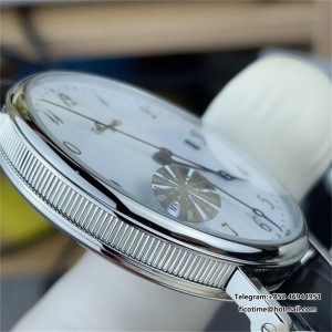 MKSF MY9015 Classique5177-29 38mm White Dial Black Leather Strap - Image 5