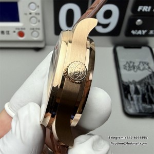 ZF A52850 IWC Portugieser 44mm IW503504 RG White Dial Brown Leather Strap - Image 7
