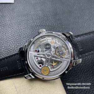ZF A51011 IWC Portugieser 42mm IW500703 Black Dial Black Leather Strap - Image 5