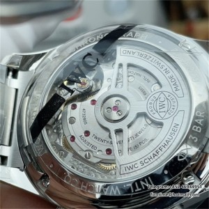 ZF A7750 IWC Portugieser Chrono 41mm IW371615 Green Dial SS Bracelet - Image 3