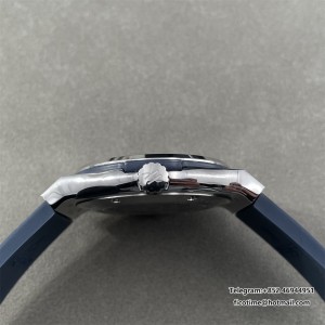 JJ+F A1110 Classic Fusion 42mm Blue Dial Blue Rubber Strap - Image 7