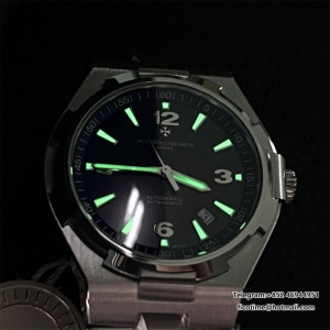 PPF A1226SC Overseas 42mm 47040 Blue Dial SS Bracelet - Image 8