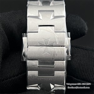 PPF A1226SC Overseas 42mm 47040 Black Dial SS Bracelet - Image 6