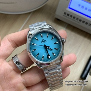 VSF A8900 Aqua Terra 150m 2024 41mm SS/SS Tiffany Blue Dial - Image 4