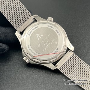 VSF A8806 Seamaster Diver 300M "No Time To Die" 42mm NTTD Black Dial titanium Bracelet V7 - Image 8