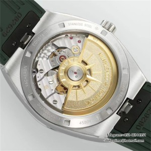 8F A5100 Overseas 4500V 41mm Green Dial Green Rubber Strap - Image 5