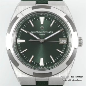 8F A5100 Overseas 4500V 41mm Green Dial Green Rubber Strap - Image 8