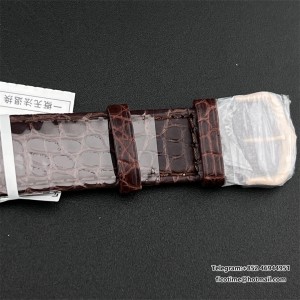 AF Quartz Tank Solo 27.4mm RG Brown Leather White Dial - Image 5