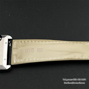 AF MY9015 Tank Solo 41mm White Dial Black Leather strap XL - Image 7