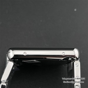 AF Quartz Tank Solo 27.4mm White Dial SS Bracelet Large - Image 4