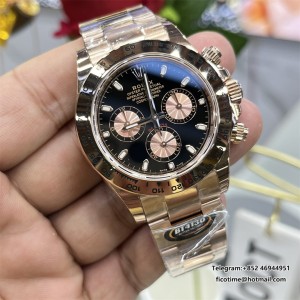 BTF  Daytona 116505 RG Black Subdial 904L SA4130 - Image 8