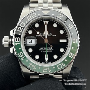 VSF DD3285 GMT Master II 126720 Sprite Jubilee Bracelet 40mm Black Dial - Image 1