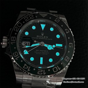 VSF DD3285 GMT Master II 126729 VTNR Oyster Bracelet 40mm  Green Dial - Image 9