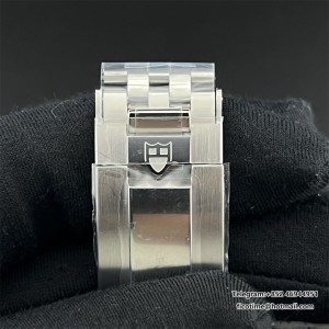 ZF DD7750 Tudor Black Bay Chrono 316L 41mm SS Bracelet Black Dial - Image 6