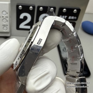 Explorer II 42mm 226570 904L SS QF 1:1 Best Edition Black Dial on Bracelet SH3285 - Image 4