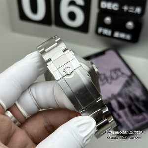 Explorer II 42mm 226570 904L SS QF 1:1 Best Edition White Dial on Bracelet SH3285 - Image 6