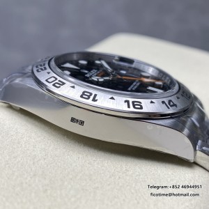 Explorer II 42mm 226570 904L SS ARF 1:1 Best Edition Black Dial on Bracelet SH3285 CHS - Image 3