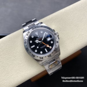 Explorer II 42mm 226570 904L SS ARF 1:1 Best Edition Black Dial on Bracelet SH3285 CHS - Image 9