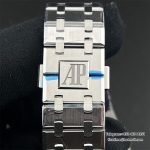 Royal Oak 15510 SS TOP 1:1 Best Edition White Dial on SS Bracelet SA4302 Super Clone - Image 5