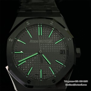 Royal Oak 15510 SS TOP 1:1 Best Edition White Dial on SS Bracelet SA4302 Super Clone - Image 8