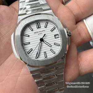 Nautilus 5711 DDF White Dial on SS Bracelet DD324 Super Clone - Image 9