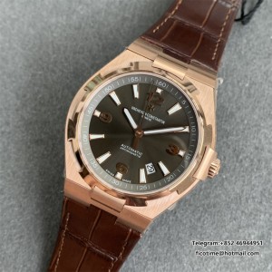 Overseas 47040 42mm RG Leather Black Dial MKSF MY9019 - Image 7