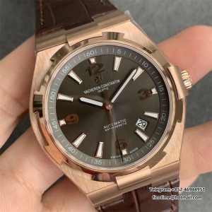 Overseas 47040 42mm RG Leather Black Dial MKSF MY9019 - Image 9